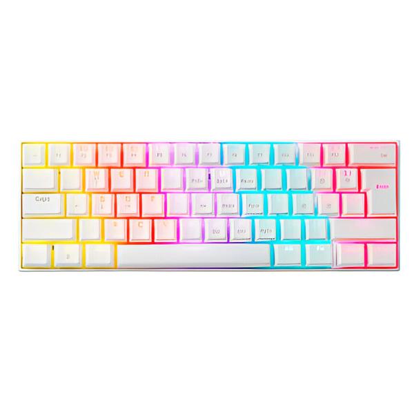 Teclado Gaming RGB ADATA XPG Summoner Mini Mecánico USB Switch Azul Blanco