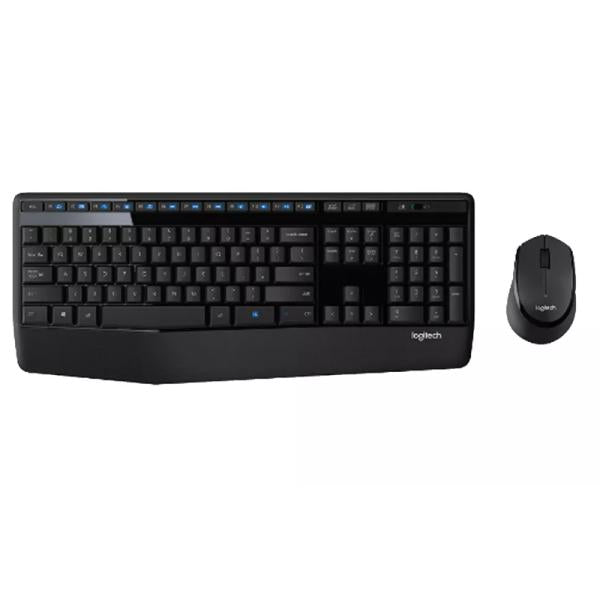 Teclado Y Mouse Logitech Mk345 Combo Inalámbrico Negro