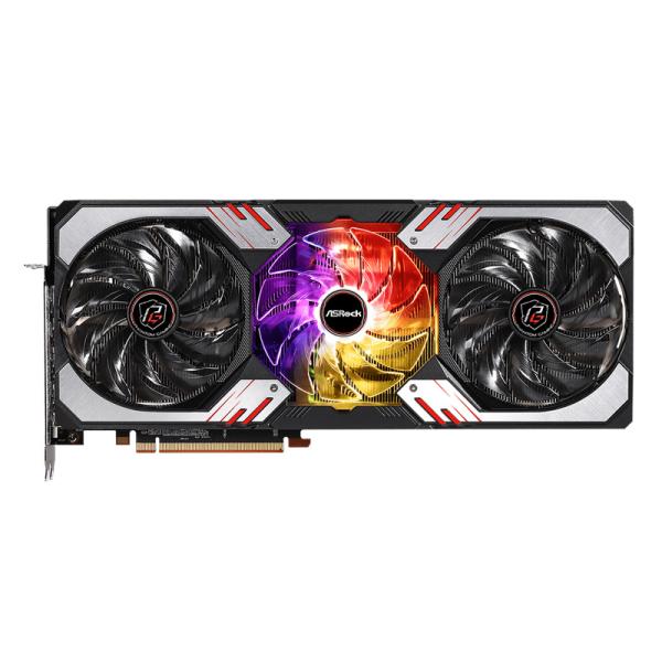 Tarjeta De Video Asrock Radeon Rx 6800 Xt Phantom Gaming D 16Gb Oc Gddr6 Negro