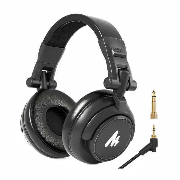 Headset Maono Au-Mh601 Alámbrico Monitorizacion Estudio Negro