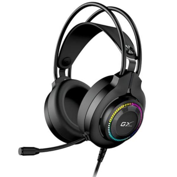 Headset Gaming Rgb Genius Hs-Gx580U Alámbrico Usb Negro
