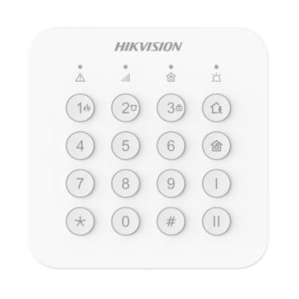 Teclado Para Alarma Inalambrico Hikvision Ax Home Ds-Pk201B-Wb