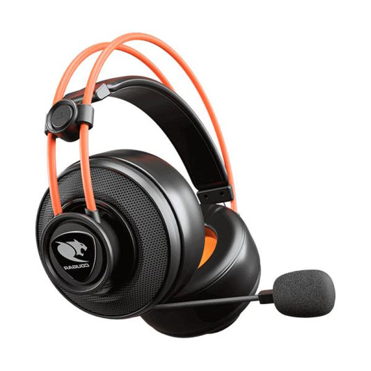 Headset Gaming Cougar Immersa Ti Alámbrico 3.5Mm Negro / Naranja