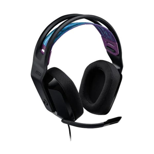 Headset Gaming Logitech G335 Alámbrico 3.5Mm Negro
