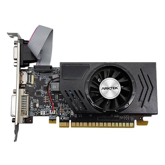 Tarjeta De Video Arktek Geforce Gt730 4Gb 128Bit Lp Ddr3 Negro