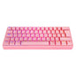 Teclado Gaming Rgb Eagle Warrior Kgy182U0001C 60% Mecánico Español Rosado