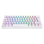 Teclado Gaming Rgb Eagle Warrior Kgy182U0002C 60% Mecánico Español Blanco