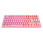 Teclado Gaming Rgb Eagle Warrior Kgy282U0001C Tkl Mecánico Rosado