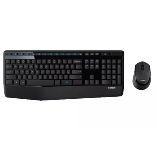 Teclado Y Mouse Logitech Mk345 Combo Inalámbrico Negro