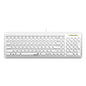 Teclado Genius Slimstar Q200 Membrana Alámbrico Usb Español Blanco