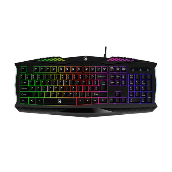 Teclado Gaming Rgb Genius Scorpion K220 Membrana Alámbrico Usb Español Negro