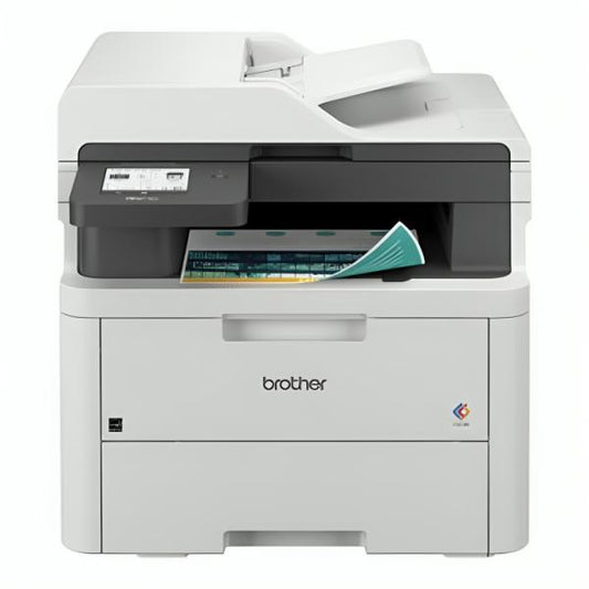 IMPRESORA BROTHER LÁSER A COLOR MFCL3720CDW 2.4GHZ / 5GHZ WI-FI DIRECT/ USB 2.0 ALL IN ONE IMPRESION DUPLEX Y MÓVIL BLANCO