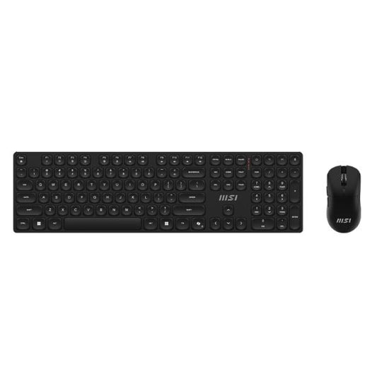 Teclado Y Mouse Msi Forge K210 W Combo Us Inalámbrico Negro