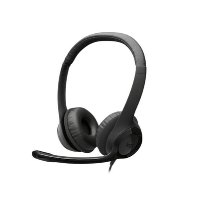 Headset Logitech H390 Usb-C Cancelación De Ruido Negro