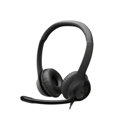 Headset Logitech H390 Usb-C Cancelación De Ruido Negro