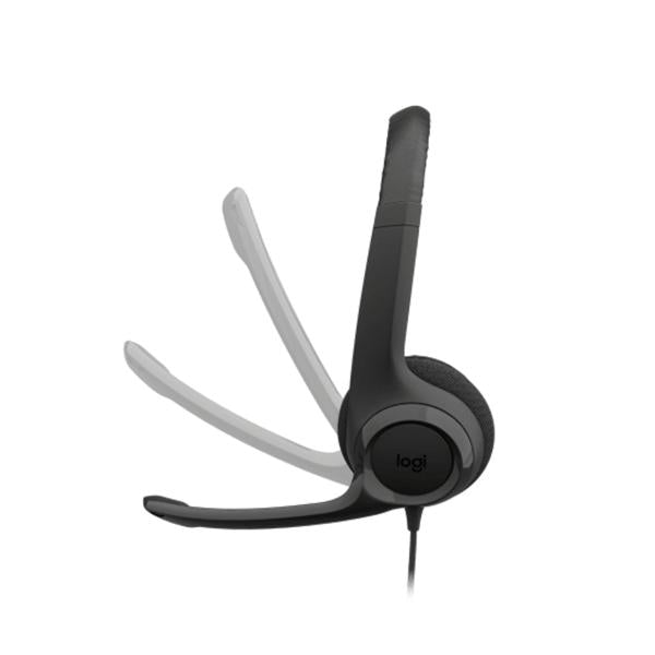 Headset Logitech H390 Usb-C Cancelación De Ruido Negro