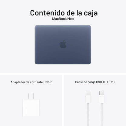 Laptop Apple MacBook Neo 13" A18 Pro 8GB 256GB SSD macOS Indigo (2026)