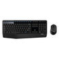 Teclado Y Mouse Logitech Mk345 Membrana Inalámbrico Usb Español Negro
