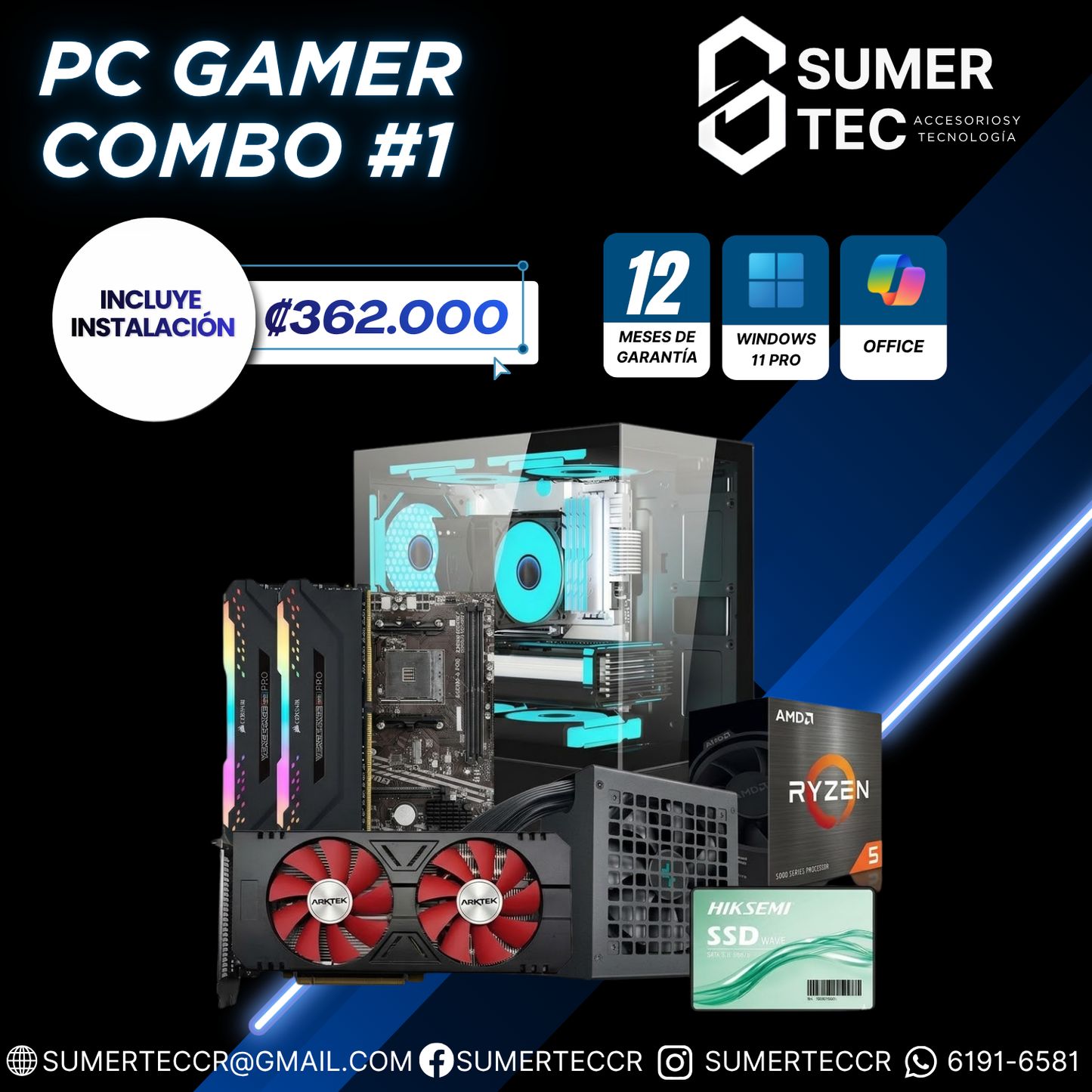 COMBO PC GAMER P2