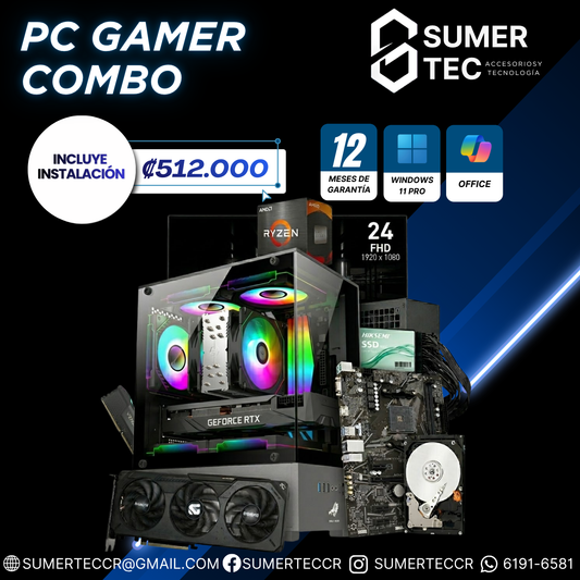 Combo Set Gamer P2
