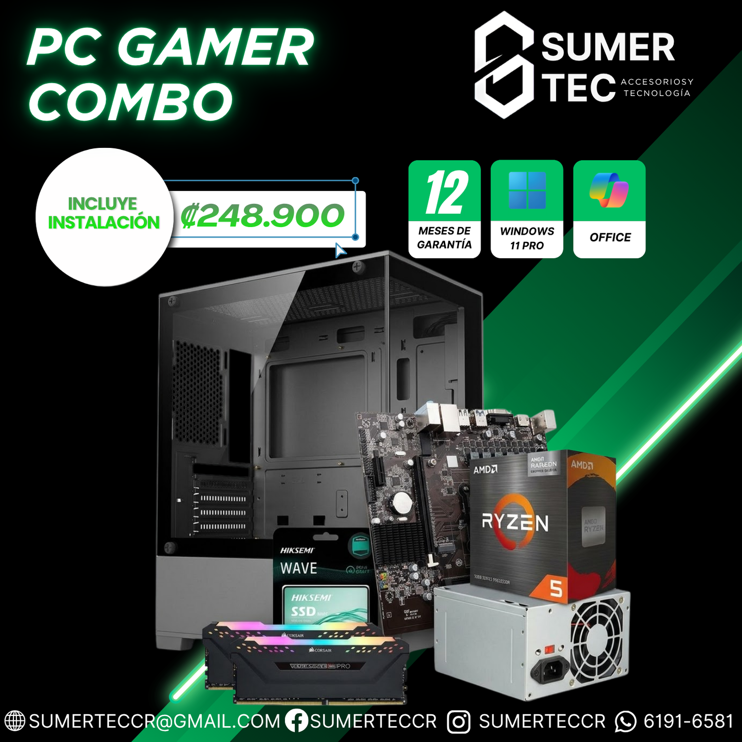 COMBO PC GAMER S4