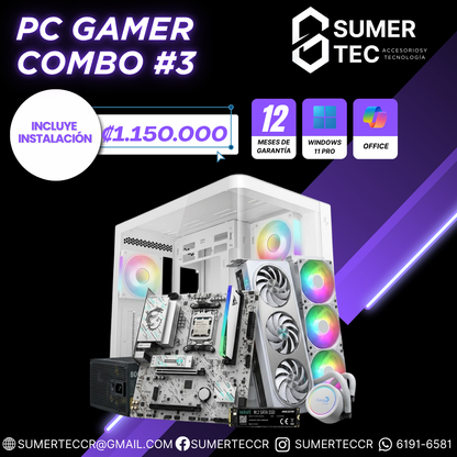 COMBO PC GAMER U2