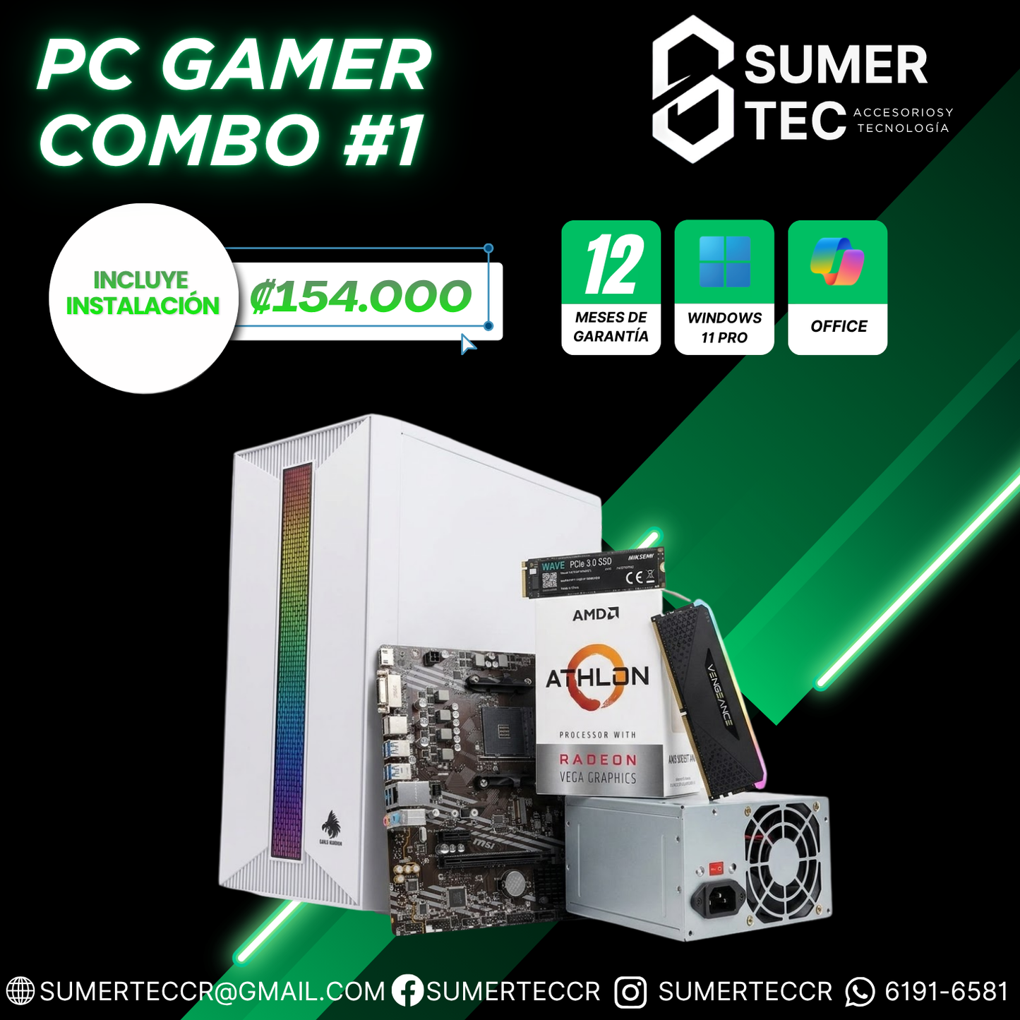 COMBO PC GAMER S1