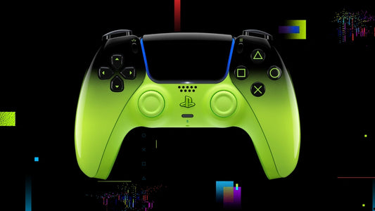 Control Sony Ps5 Dualsense Wireless Hyperpop Collection Remix Green