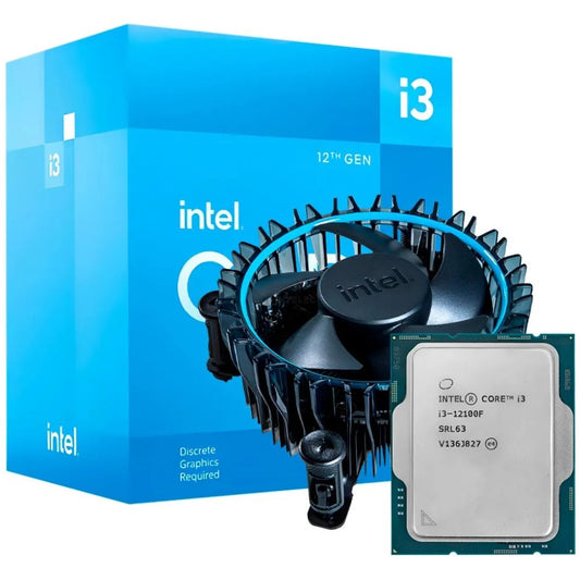 Procesador Intel Core I3-12100F 12Va Gen 3.3 Ghz Lga 1700