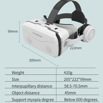 Casco Realidad Virtual G15E Shinecon Blanco