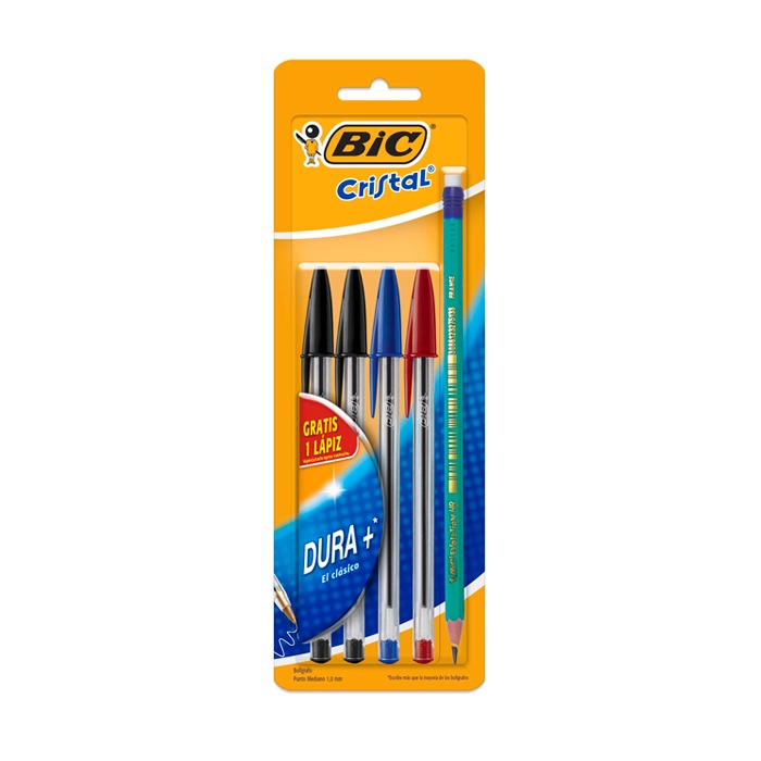 Caja lapiceros Bic+ Lapiz de escribir