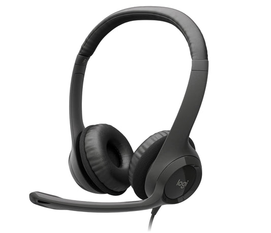 Headset Logitech H390 Alámbrico Usb Negro