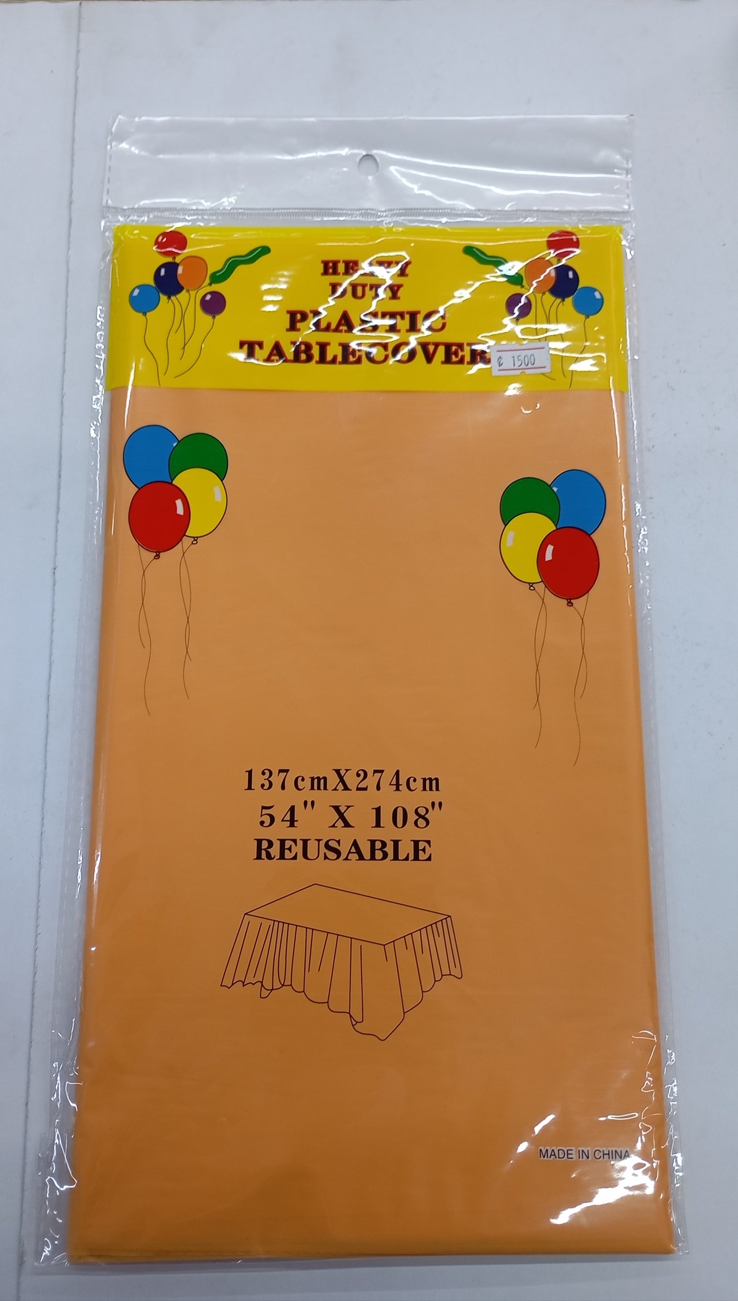 Mantel reusable para fiestas