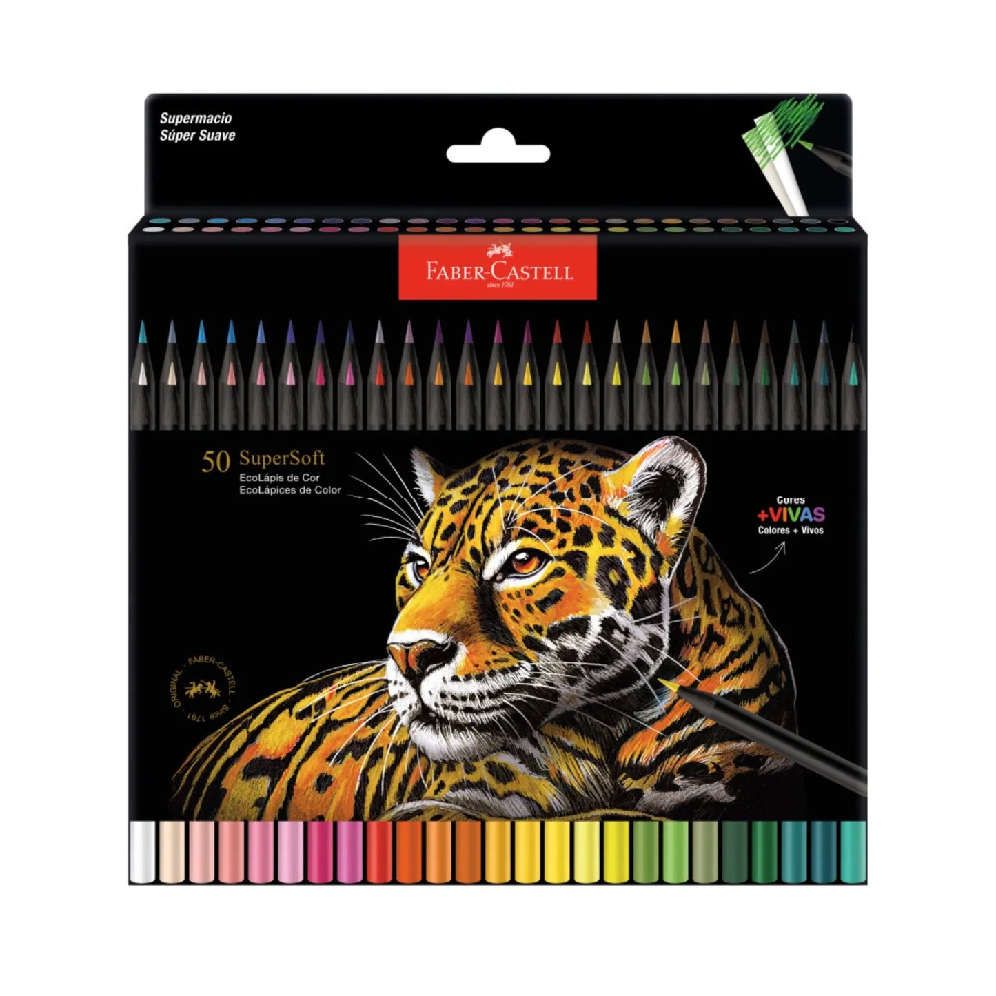Ecolápices de color SuperSoft Faber-Castell