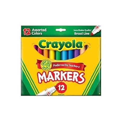 Marcadores 12 unidades Crayola