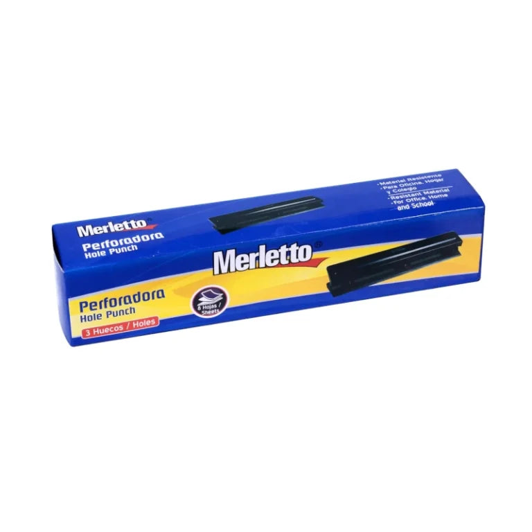 Perforadora 3 huecos Merletto
