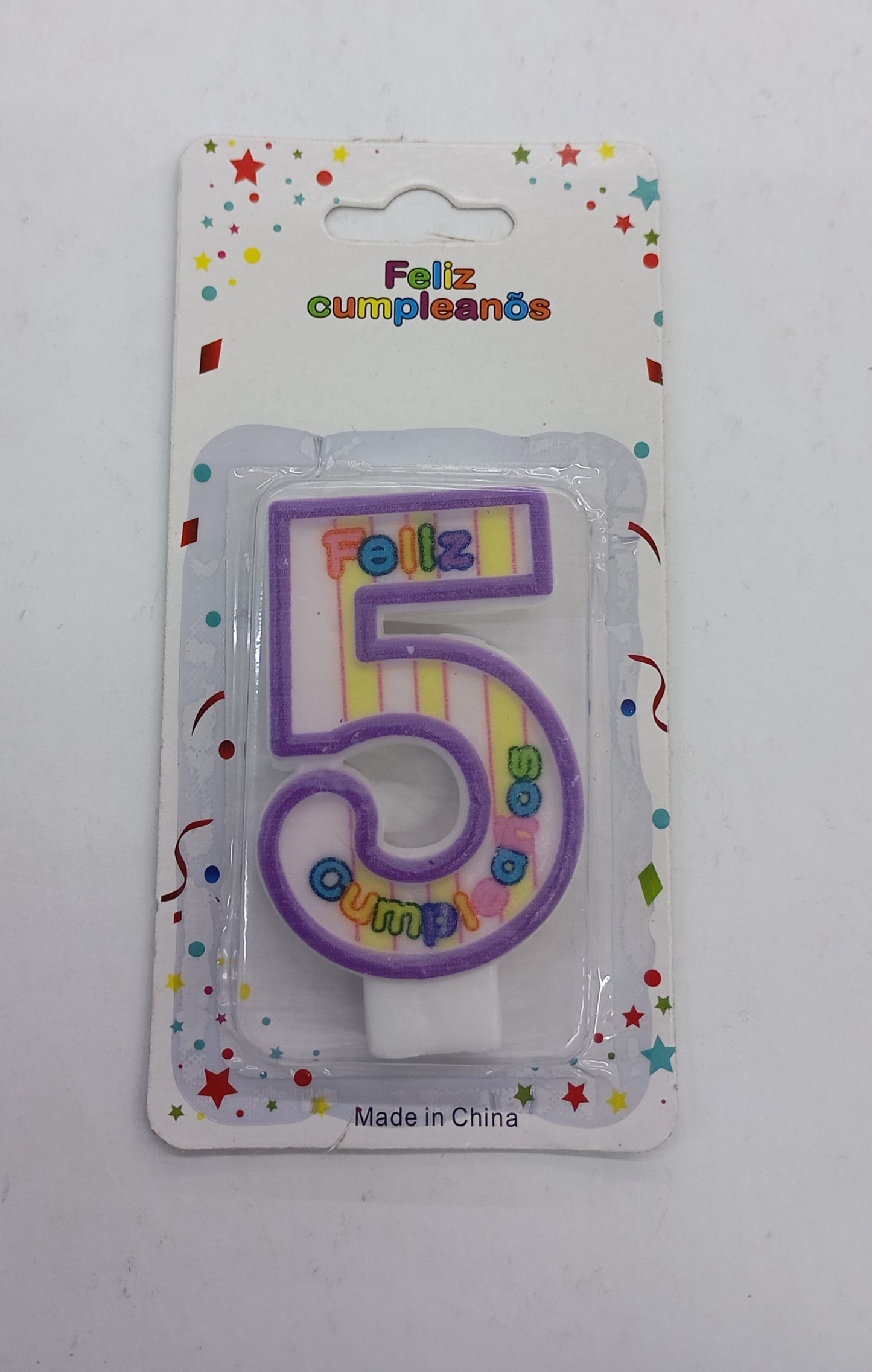 Candelas para cumpleaños
