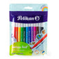 Plumones triangulares Pelikan 12 unidades