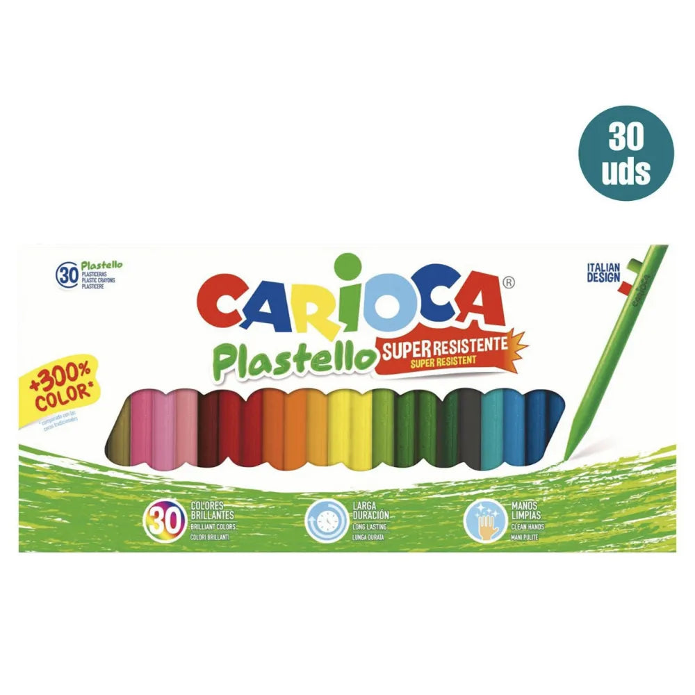 Lápices de cera Carioca