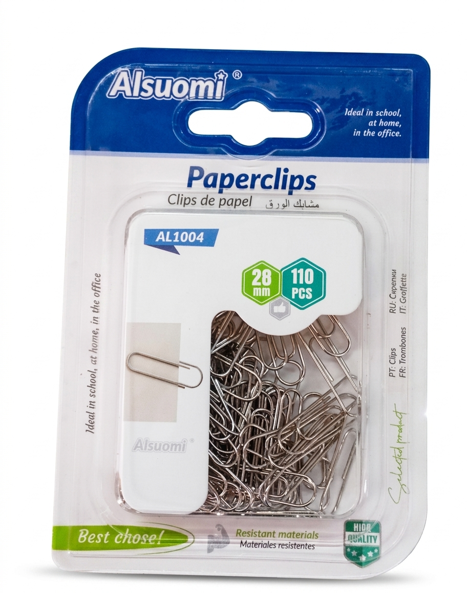 Clips de papel Alsuomi 28mm