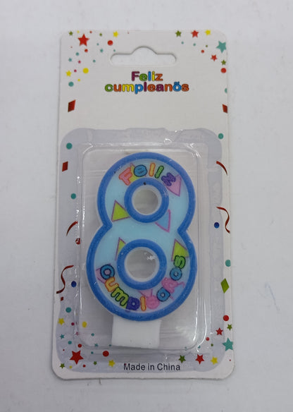 Candelas para cumpleaños