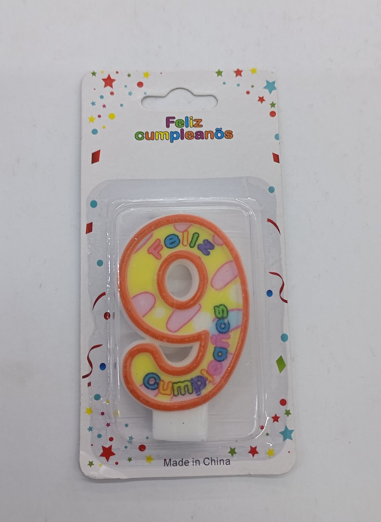 Candelas para cumpleaños