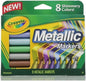 Marcadores Metálicos 8 unidades Crayola