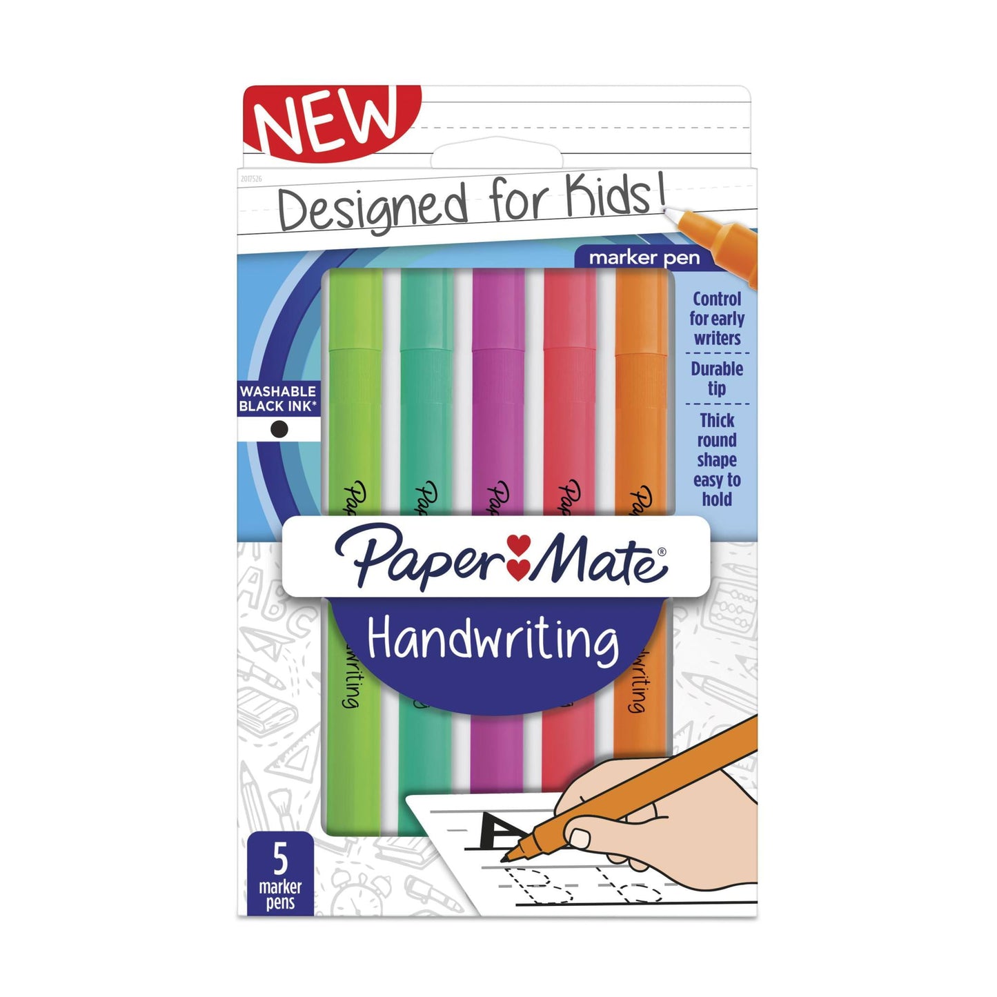 Marcadores Paper Mate 5 unidades