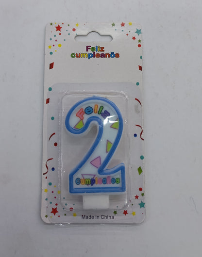 Candelas para cumpleaños
