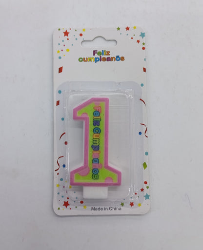Candelas para cumpleaños
