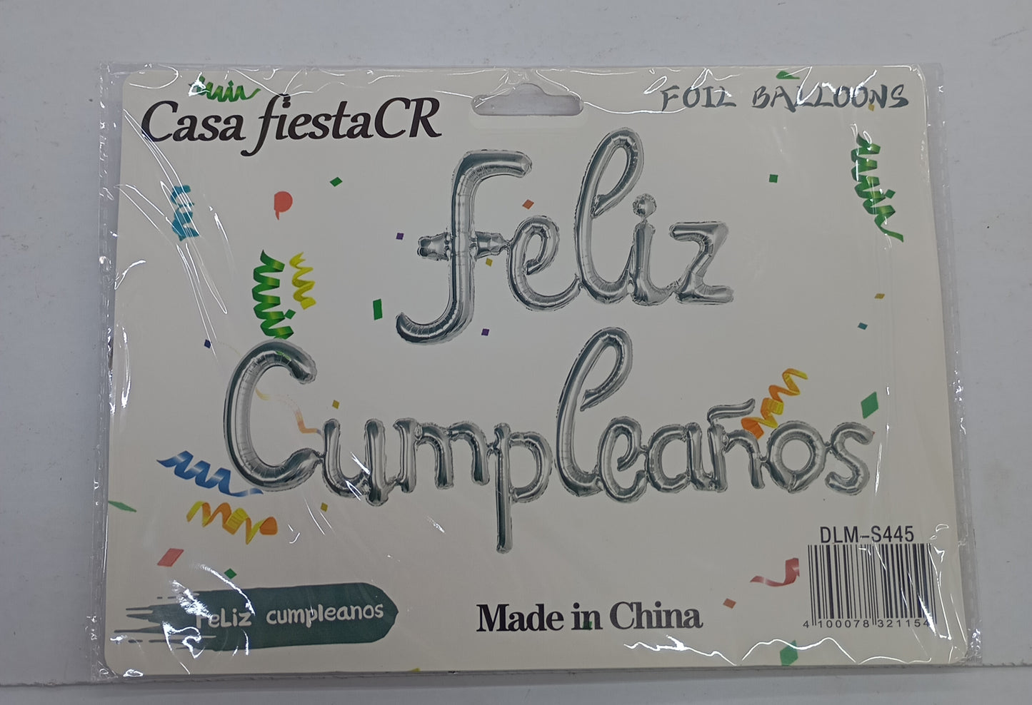 Letras de cumpleaños para fiesta
