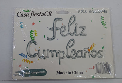 Letras de cumpleaños para fiesta