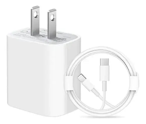 Cable tipo C y Cubo 35W para iPhone 15 Pro Max