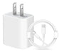 Cable tipo C y Cubo 35W para iPhone 15 Pro Max